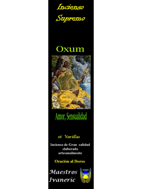 Oxum Höchste Heiligeteria Weihrauch, mit Gebet