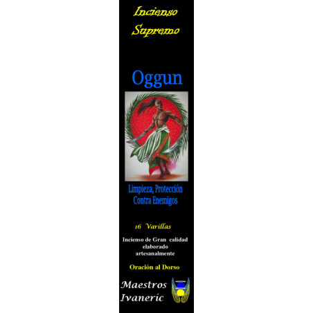 Oggun Heiligeteria Höchste Weihrauch, mit Gebet