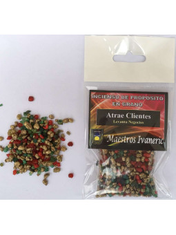 Weihrauchkorn lockt Kunden an.