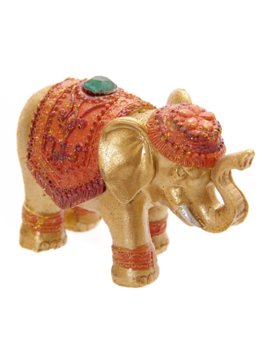 Räucherstäbchenhalter Figur, Grüner Glückselefant