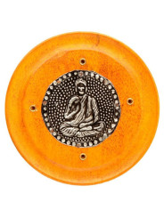 Kalebasse mit rundem Griff, Buddha, Räuchergefäß