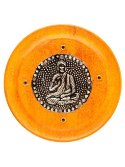 Kalebasse mit rundem Griff, Buddha, Räuchergefäß