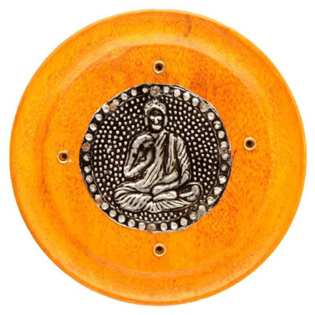 Kalebasse mit rundem Griff, Buddha, Räuchergefäß