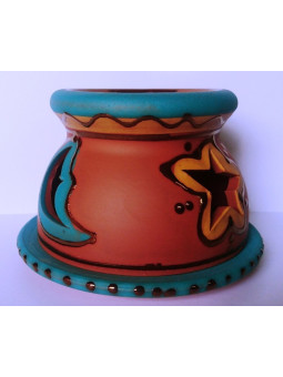 Handgefertigtes Räuchergefäß Grünes Aroma. 9cm