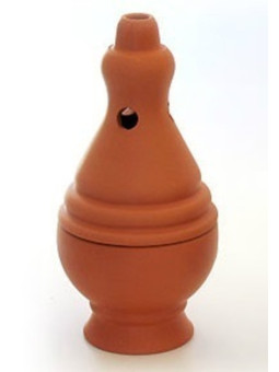 Handgefertigtes Steingutgefäß 17 cm