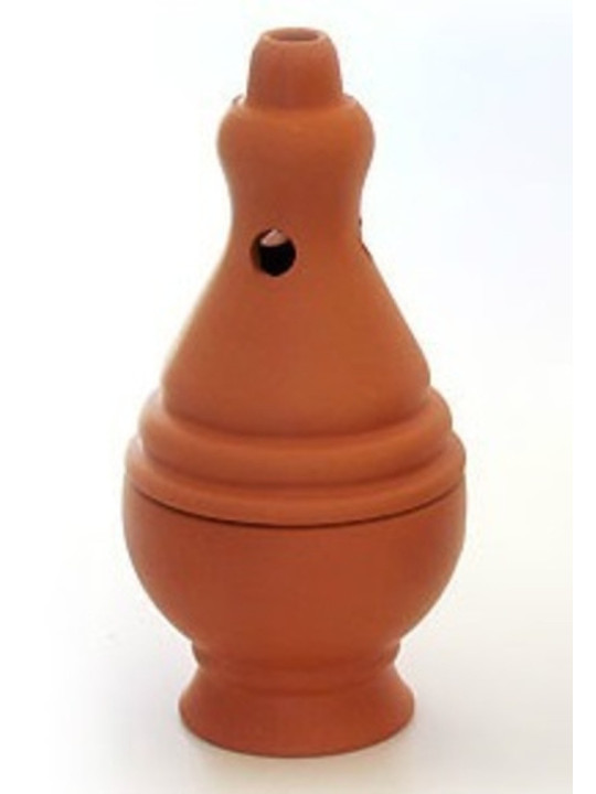 Handgefertigtes Steingutgefäß 17 cm