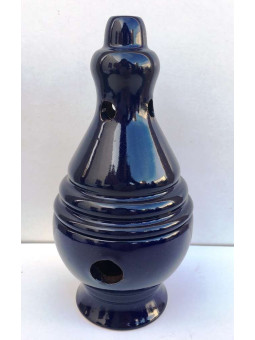 Handgefertigte blau emaillierte Räuchergefäß Räuchergefäß Botafumeiro 17 cm