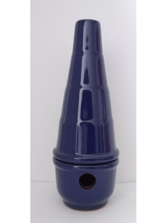 Blau emailliertes Räuchergefäß Räuchergefäß 18cm