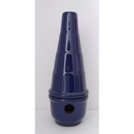 Blau emailliertes Räuchergefäß Räuchergefäß 18cm