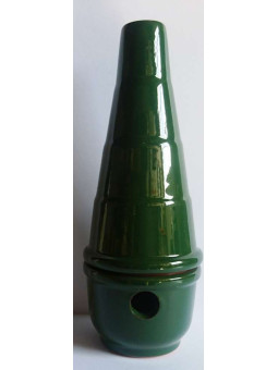 Grün emailliertes Kartäuser Weihrauchfass 18cm