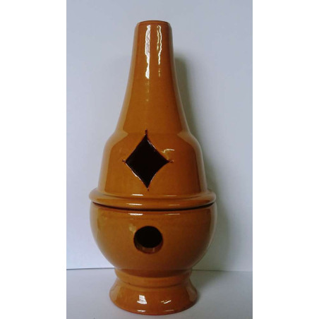 Handgemachte Censer Censer Leienbruder emailliert braun. 17cm