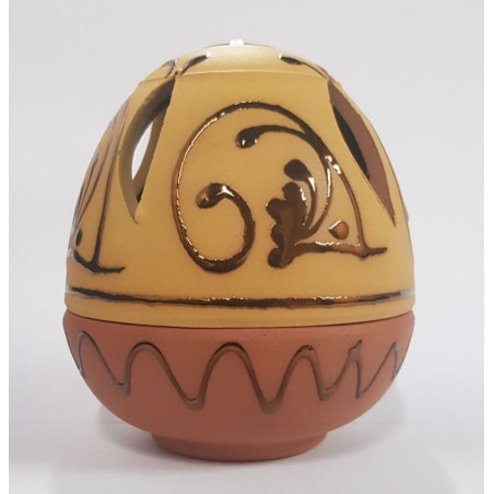Censer Craft Gelbes Ei 10-12cm
