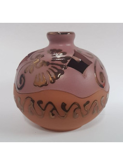 Handgefertigtes Räuchergefäß Censer Schmuckkästchen Lehm Rose 10cm