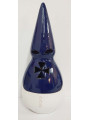 Nazarener Weihrauchfass weiß-blau 19cm
