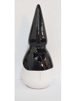 Nazarener Weihrauchfass 19cm Schwarz-Weißes Weihrauchfass