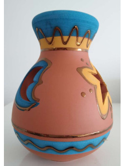 Blaue Birne Räuchergefäß Räuchergefäß. 13cm