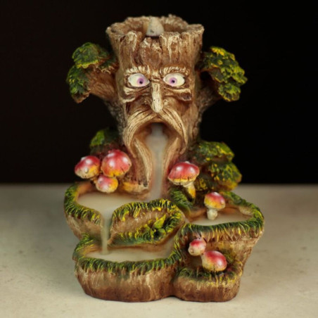 Magischer Baum-Reflux Räucherkegel Weihrauchbrenner, Höhe 13,5 cm