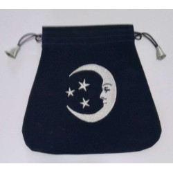 Lächelnder Mond Tarot-Tasche 20cm X 20cm