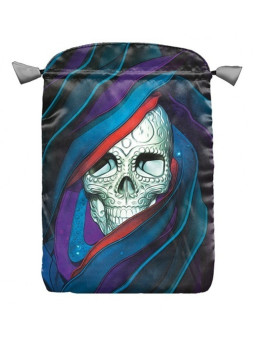 Heiliger Tod Gesicht Tarot Tasche 16cm X 24cm