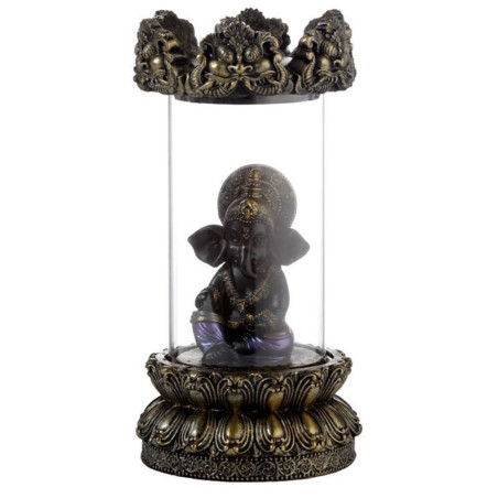 Ganesh Reflux Räucherstäbchen Brenner mit Led Licht