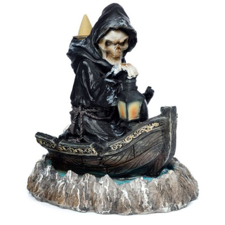 Reflux des Todesschiffers Cone Räuchergefäß, Höhe 16,5 cm x 15 breit