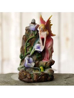 Flower Garden Fee Refluxkegel Räuchergefäß, Höhe 19,5 cm x 10,5 cm x 10,5 breit