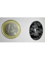 Naturstein Oval Nevada Obsidian
