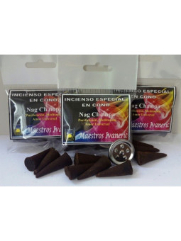 Nag Champa Räucherkegel