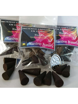 Weihrauch in Kegeln Weinraute