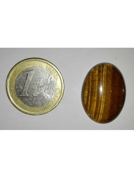 Naturstein Oval Tigerauge