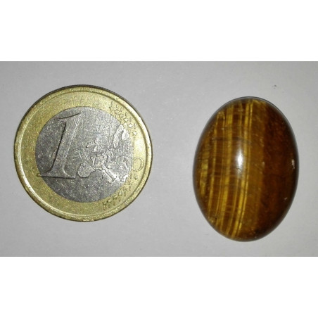 Naturstein Oval Tigerauge