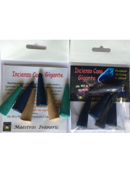 Vanille Premium Premium-Riesen-Räucherkegel