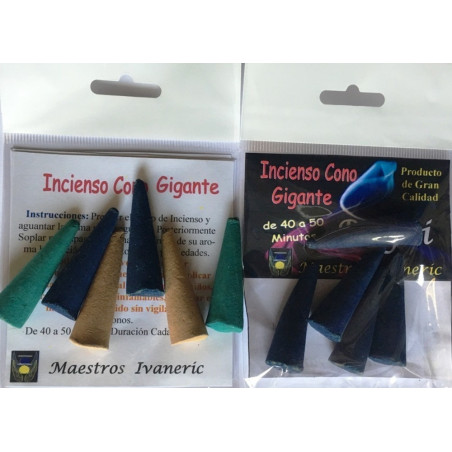 Premium Premium Kokosnuss-Riesen-Räucherkegel