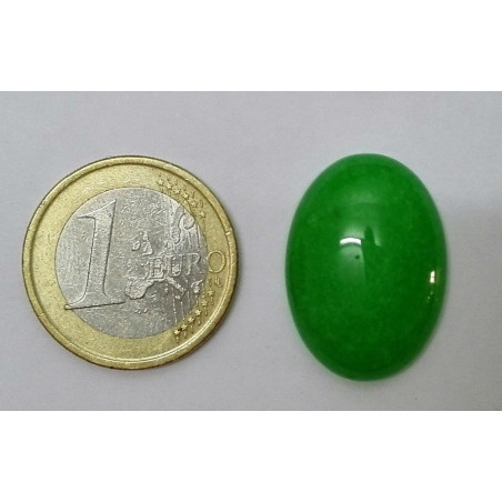 Naturstein Oval Malaysische Jade