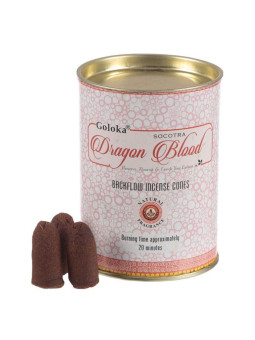 Goloka-Weihrauch in Reflux-Kegel. Das Blut des Drachen