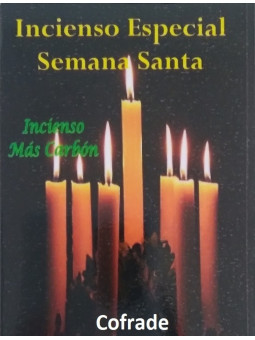 Leienbruder. Weihrauch in Grain plus Holzkohle Spezielles Osterwoche.