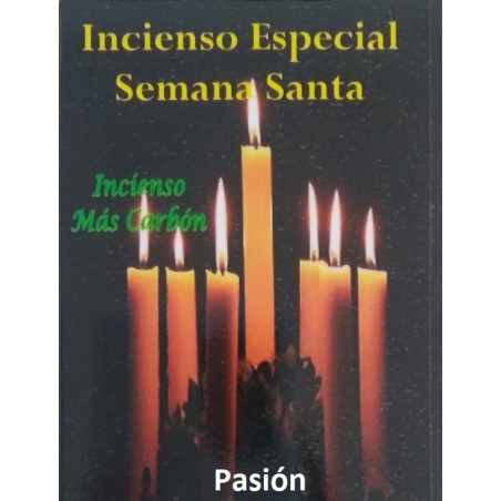 Passion. Boden Incense plus Charcoal Spezielles Easter.