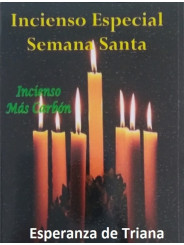 Esperanza de Triana. Weihrauch in Grain plus Holzkohle Spezielles Karwoche.