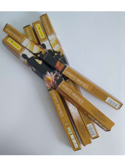 Aktion! Divine Lotus Divine Echtes Indisches Räucherwerk Heritage 8 Stäbchen