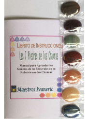 7 Chakra-Mineralien-Paket mit Anleitung