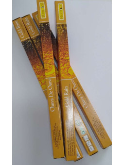 Aktion! Goldener Regen. Echtes indisches Weihrauch-Erbe 8 Stäbchen