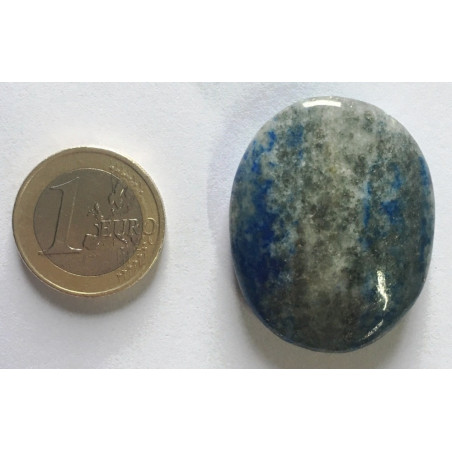 Naturstein Oval Lapilazuli 3,5cm bis 4,5cm