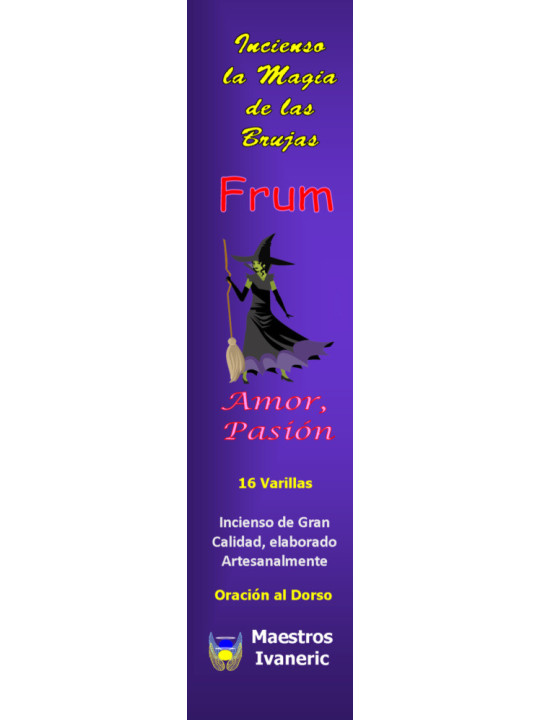 Hexe Frum, Liebe und Leidenschaft Enhanced Incense