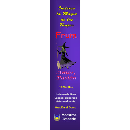 Hexe Frum, Liebe und Leidenschaft Enhanced Incense