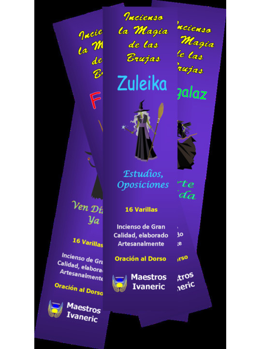 Angebot Pack 18 Packungen Hexen Weihrauch
