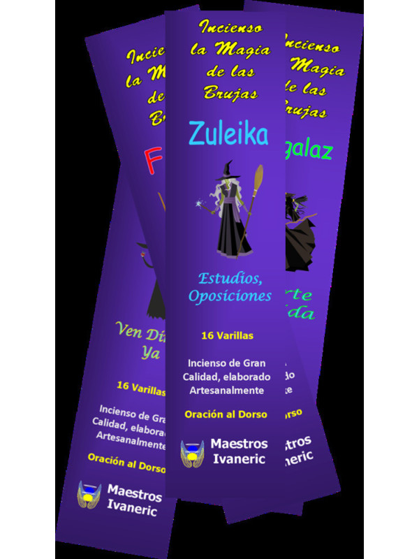 Angebot Pack 18 Packungen Hexen Weihrauch