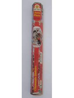 Silberne Flamme. Echte Nelke Marke indischen Weihrauch