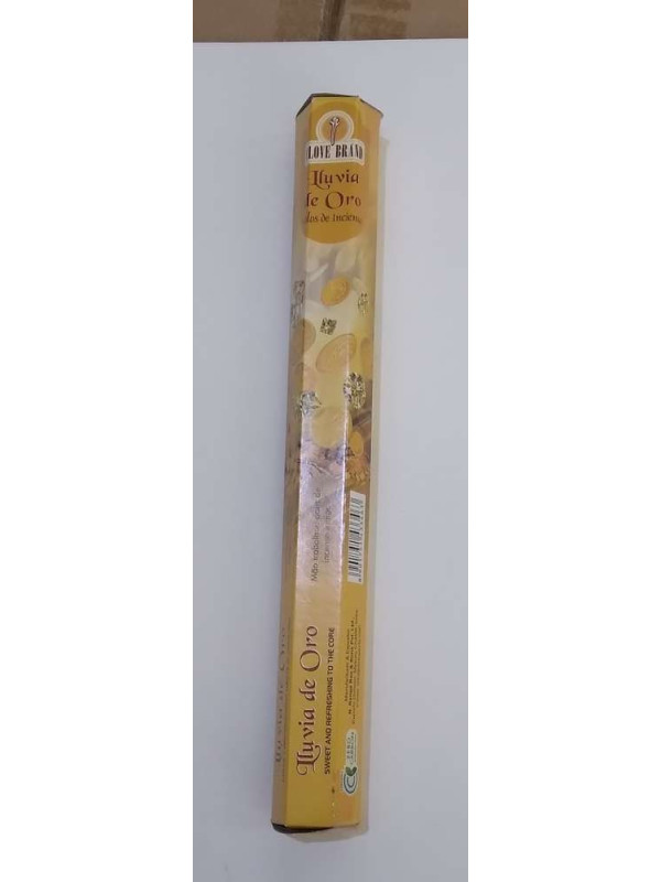 Goldener Regen. Indischer Weihrauch der Marke Genuine Clove