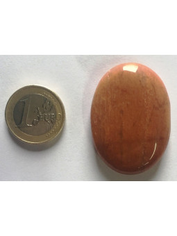 Naturstein Oval Orange Venturina 3,5cm bis 4,5cm