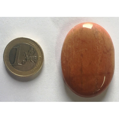 Naturstein Oval Orange Venturina 3,5cm bis 4,5cm